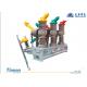 Outdoor Column High Voltage Circuit Breaker , Three Phase Circuit Breaker Pole - Mounted