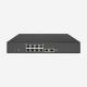 VLAN Support Gigabit Smart PoE Switch With 8 PoE+ RJ45 Ports And 2 RJ45 Ports