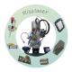 6 Axis Robot Arm Fiber Laser Robotic Welding Machine For Corner Welding cobot robot arm laser welders aluminium