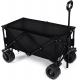 Portable Iron Folding Trolley Trailer for Outdoor Camping and Multi-purpose Tool Cart