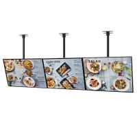 55 65 85 Inch Ultra Clear LCD Touch Display , CE LCD Touch Screen