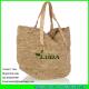 LUDA2016 new raffia bag fashion fixed pu shoulders straw beach tote bag