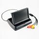 4.3 Foldable TFT Color LCD Car Monitor Mirror Reverse Rearview 4.3 inch Car Security Monitor for Camera DVD VCR