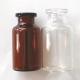 Powder Collection 25ml Glass Vials  Empty Glass Vial With Rubber Stopper