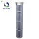 Cement Silo Top Industrial Dust Filter High Air Flow With PTFE Coating