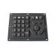 22 Keys Sealed Silicone Rubber Keyboard With Rugged Force Sensing Pointers