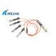 QSFP+ To 4 Breakout SFP+ Active Optical Cable , Compatible Cisco AOC Cables