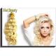 7A Grade Russian Human Hair Blonde Color Body Wave 613# 100% Human Hair 10 Inch 12 Inch