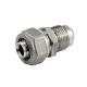 Brass Male Threads Straight Connector Brass Compression Fitting for Plumbing Gas Hose Fittings