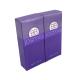 400gsm C1S Art Paper Cosmetic Packaging Boxes UV Coating Printing Top Tuck Fold Box