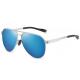 UV400 Pilot Sunglasses Polarized Metal Luxury Shades Gentleman
