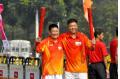 President  Zhong  Weihe  Completes  the  Torch  Relay  at  GDUFS