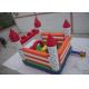 Customized Commercial Inflatable Bounce House Combo With Logo Printing / Kids Paradise Fun City