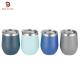 Egg Shape 12oz Stainless Steel Insulated Travel Mug With Lid For Gifts