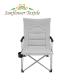 59 X 42 X 95cm Folding Heated Chair Graphene Heated Gray Fishing Reclining Chair