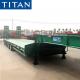 TITAN 2/3/4/6 heavy transport low bed truck trailer manufacturers