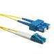 Simplex Duplex Fiber Optic Cable Patch Cord SC UPC 0.9mm 2.0mm 3.0mm