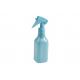 Plastic Hand Trigger Sprayer Blue Bottle For Cosmetic Packaging