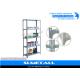 Light Weight Slotted Angle Shelving With Bolt And Nuts , Closet Metal Storage Shelves