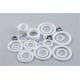 Non Contaminating PTFE Machined Parts , PTFE O Ring Excellent Aging Resistance