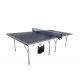 MDF , Steel Foldable Table Tennis Table Easy Install With Ball Bats Pocket Blue Color