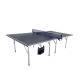 MDF , Steel Foldable Table Tennis Table Easy Install With Ball Bats Pocket Blue Color