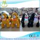 Hansel children and adult can drive coin operated plush animal happy rideable horse toys