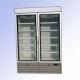 800L Display Volume Commercial Upright Display Freezer Digital Thermostat Air Cooling