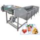 304 Stainless Steel 1200kg/H Vegetable And Fruit Washing Machine