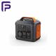 72000mAh 230.4Wh Outdoor Portable Power Station 1000 Cycles Orange / Green P302