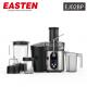 Easten Power Motor 800W Multi-functional Juicer EJ02BP / S.S Filters 2.0 Liters Fruit Juicer With Glass Grinder