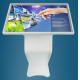 49 Inch Infrared Touch Screen Horizontal LCD Self Service Kiosk 16:9