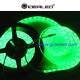 12vdc led flexible strip lighting green color,cree chip ip65 300leds 5M