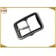 Various Color Plated Metal Heel Bar Belt Buckle With Pin For Leather Belts