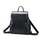 Fast Delivery New Fashion Oil Wax Real Leather Student Women Backpack Bag