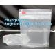 Biohazard pouch/ herbal tea pouch/ tea powder stand up bag with zipper, herbal medicine pouch with Zip lockkk