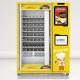 Single Mircowave Food Heating Vending Machine , Bento Box Vending Machine