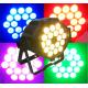 Sound Activated Colorful Dj Moving Head Lights , DMX 512 LED Par Can Lighting