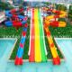 Large Scale Combination Amusement Park Water Slide   For Adult