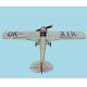 Vintage Style Antique Airplane Model For Decor 250*230*90 Resin