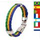 Multi-country World Cup commemorative bracelet bracelet braided leather bracelets