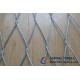 Stainless Steel Cable Knotted Mesh With AISI304, 304l, 316, 316l Cable