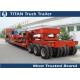 2 - 6 Axles Heavy Haul Trailers , 200 ton Low Loader Trailer for Heavy duty Transports