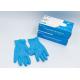 Size S-M-L-XL Blue Colour Powder Free Protective Disposable Nitrile Gloves