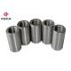 D12-D50 Tapered Threaded Rebar Coupler Steel Coupler Joint For Screw Connection