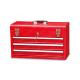 Tough Industrial Side Handle Metal Tool Box , Powder Coating Finish Tool Storage Box