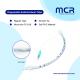 Transparent PVC Material Endotracheal Tube With Soft Balloon