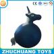 OEM pvc inflatable customized animal hopper horse ball