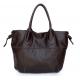 Women Style 100% New Real Leather Dark Coffee Messenger Bag Handbag #2592