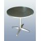 Aluminum Cyber Desk, Diameter 800MM/700MM/600MMX700MMH Exhibition booth event desk can be used outdoor